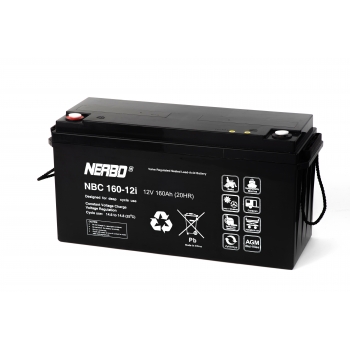 Akumulator NERBO NBC 160-12i (12V 160Ah)